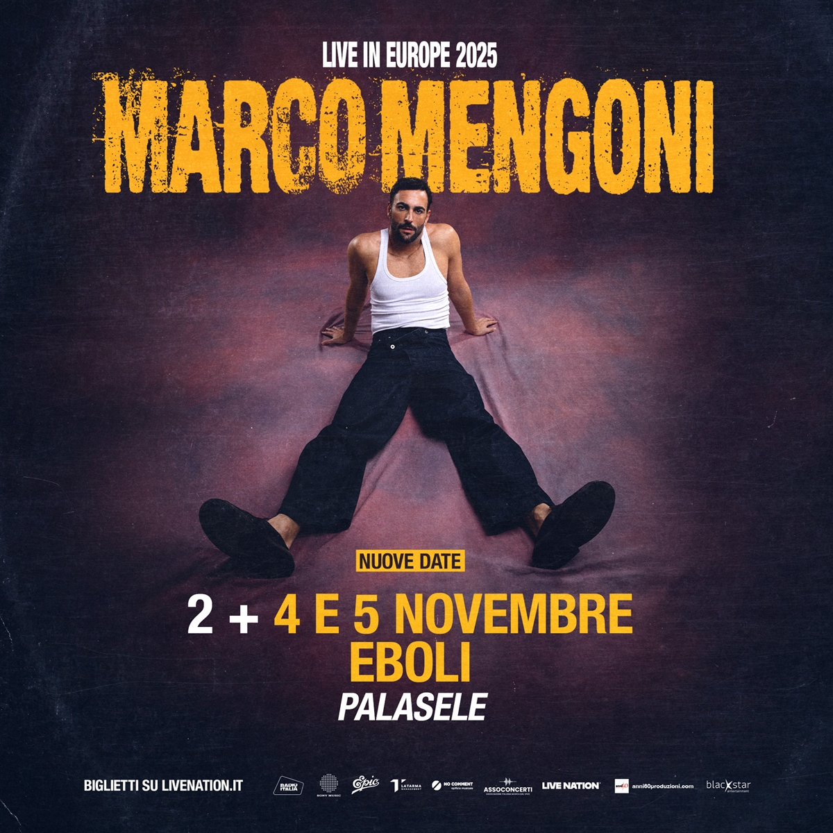 MARCO MENGONI LIVE IN EUROPE 2025